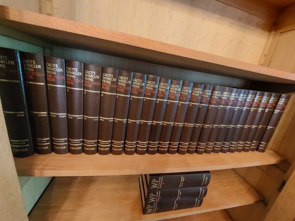 Grote Winkler Prins Encyclopedie, Boeken, Encyclopedieën, Complete serie, Algemeen, Elsevier, Ophalen
