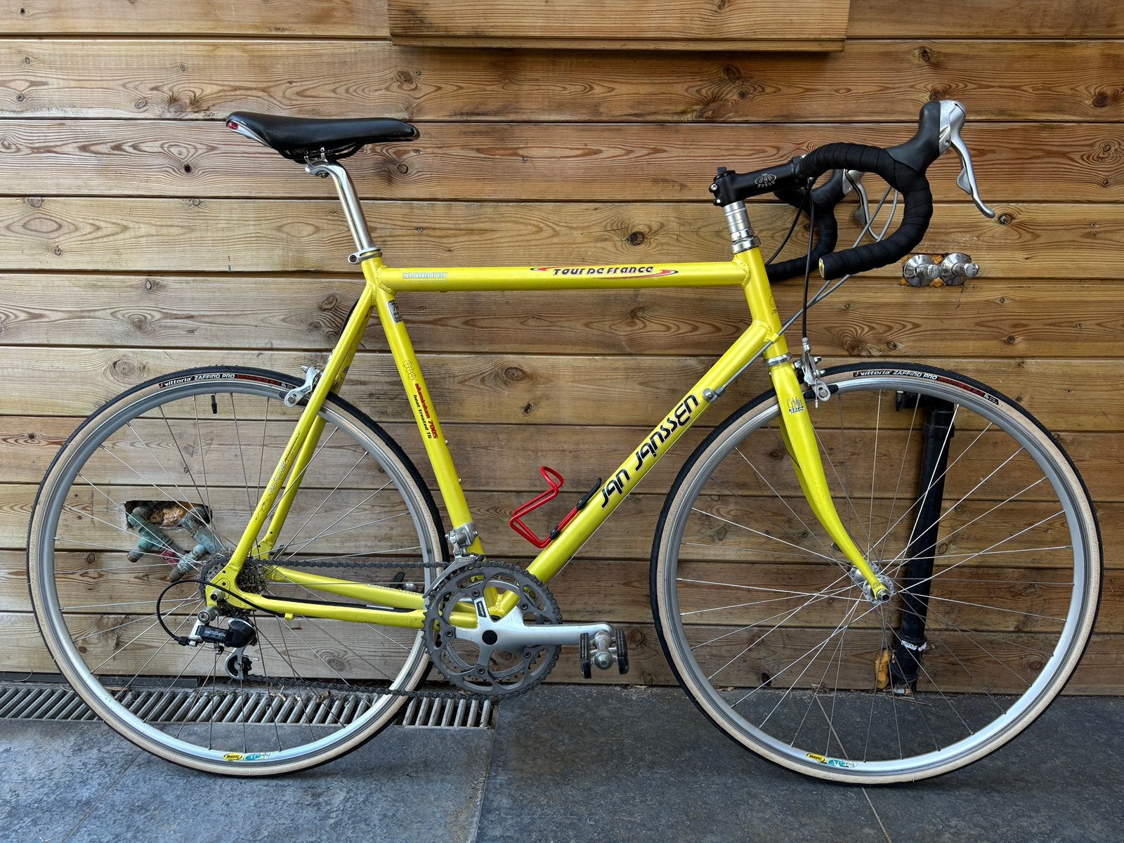 Koersfiets Jan Janssen maat 57, Vélos & Vélomoteurs, Enlèvement, Utilisé, Aluminium, Frein sur jante