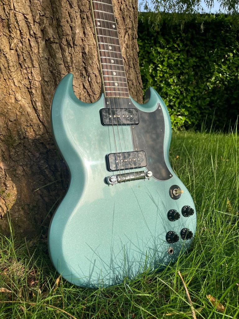 Gibson SG Special Pelham Blue Limited edition!, Ophalen, Nieuw, Solid body, Gibson