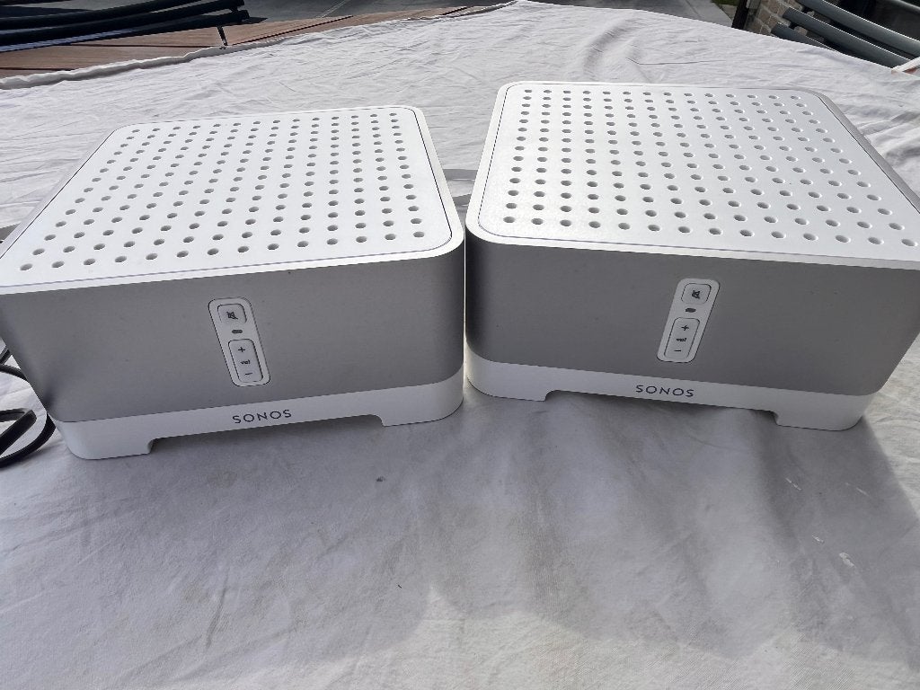 2 Sonos Connect:AMP/ZP120 - S1 - Fonctionne parfaitement, TV, Hi-fi & Vidéo, Enlèvement ou Envoi, Comme neuf, 120 watts ou plus