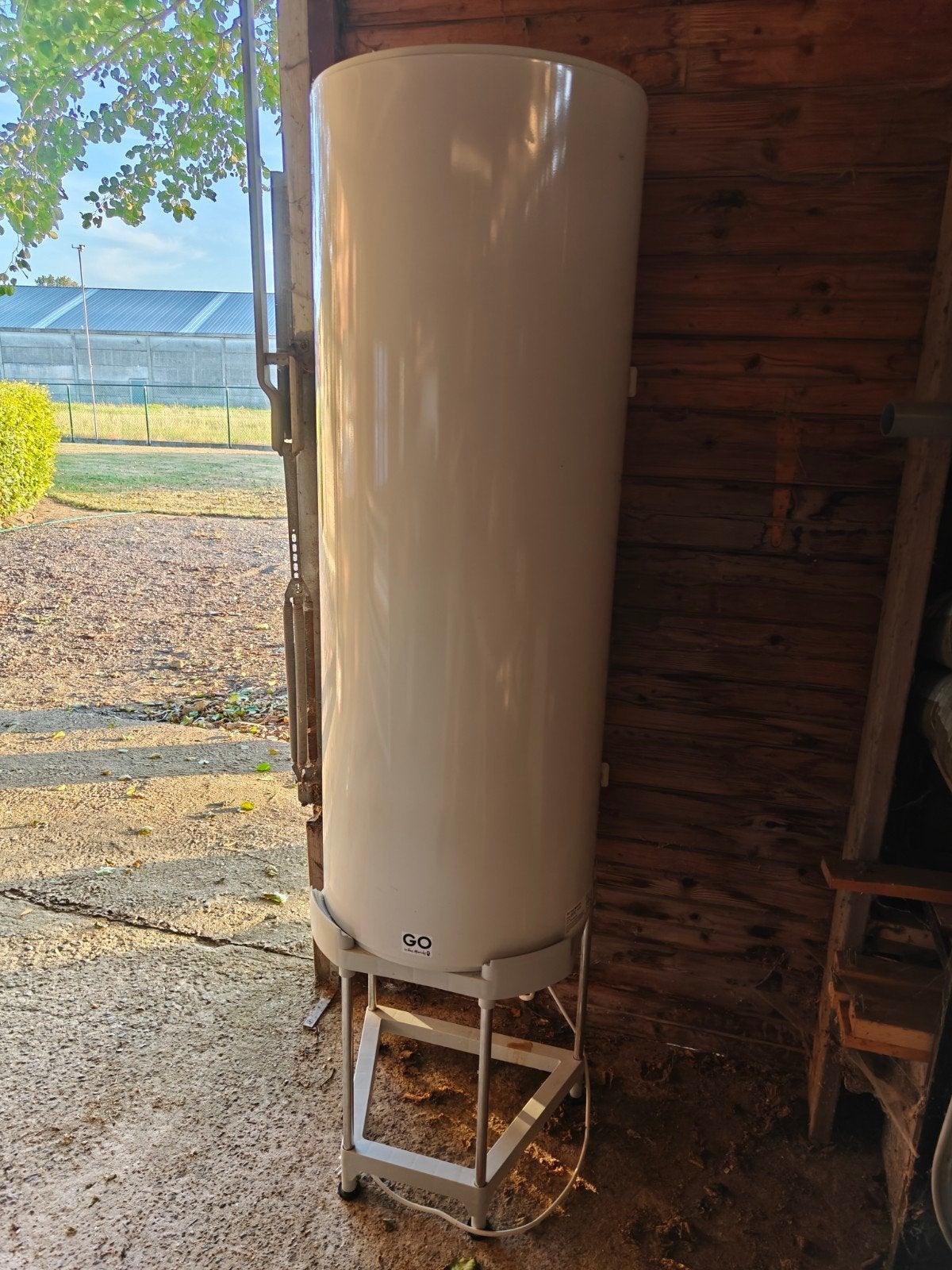Boiler Van Marcke 200L, Doe-het-zelf en Bouw, Chauffageketels en Boilers, Ophalen, Gebruikt, 100 liter of meer, Boiler