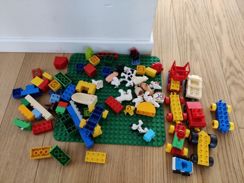 Duplo, klein pakket, Ophalen