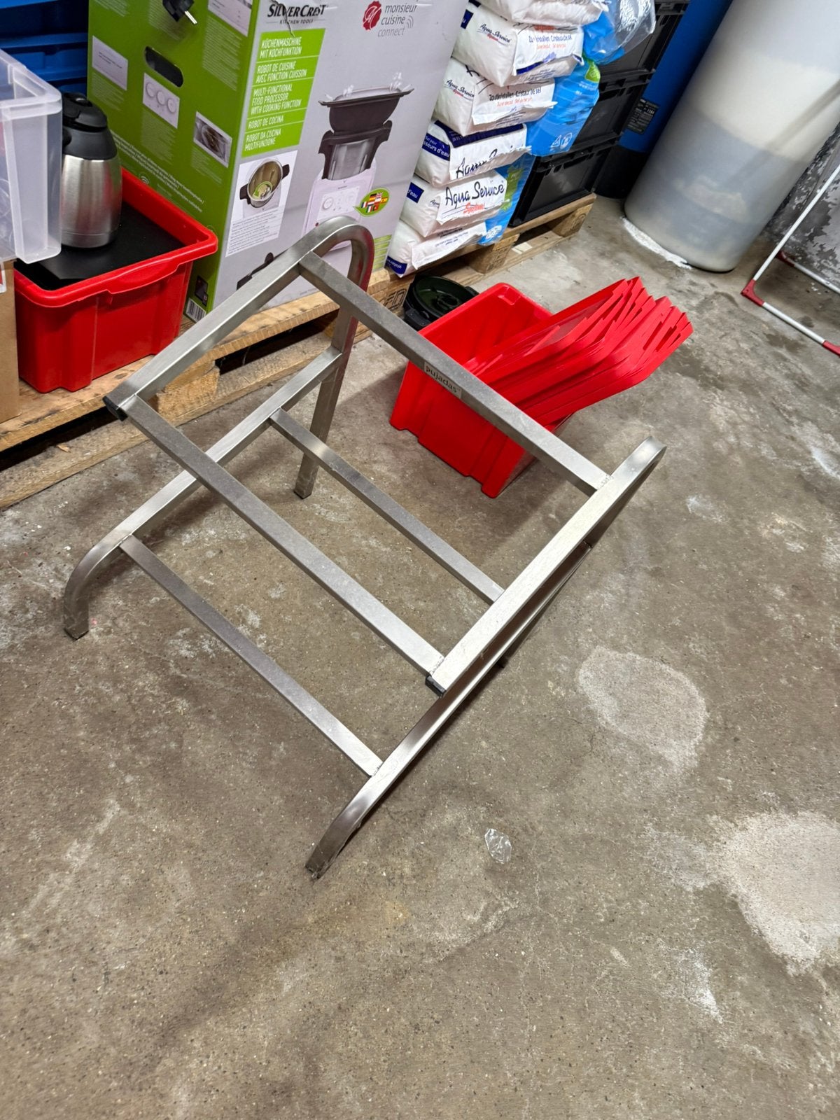 Inox bestekbakhouder, Enlèvement, Neuf, sans emballage, Mobilier en inox