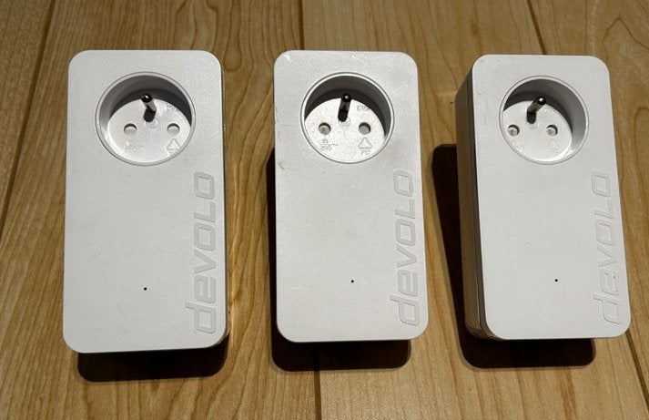 Devolo dLAN 1200+ powerline adapters met 1 ethernetpoort, Computers en Software, Ophalen, Zo goed als nieuw, Devolo
