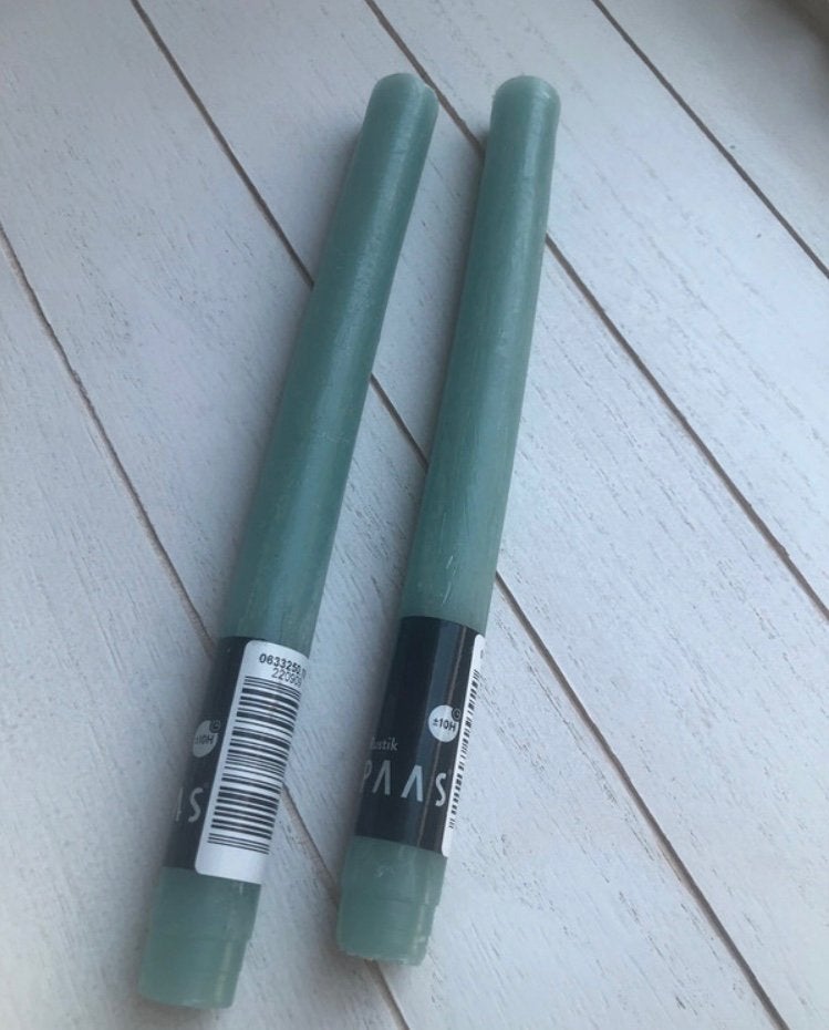 Kaarsen, Huis en Inrichting, Ophalen of Verzenden, Nieuw, Groen, Kaars