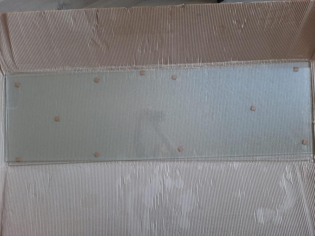 Figuurglas 2 stuks voor binnendeuren, Ophalen, Minder dan 80 cm, 120 tot 160 cm, Nieuw