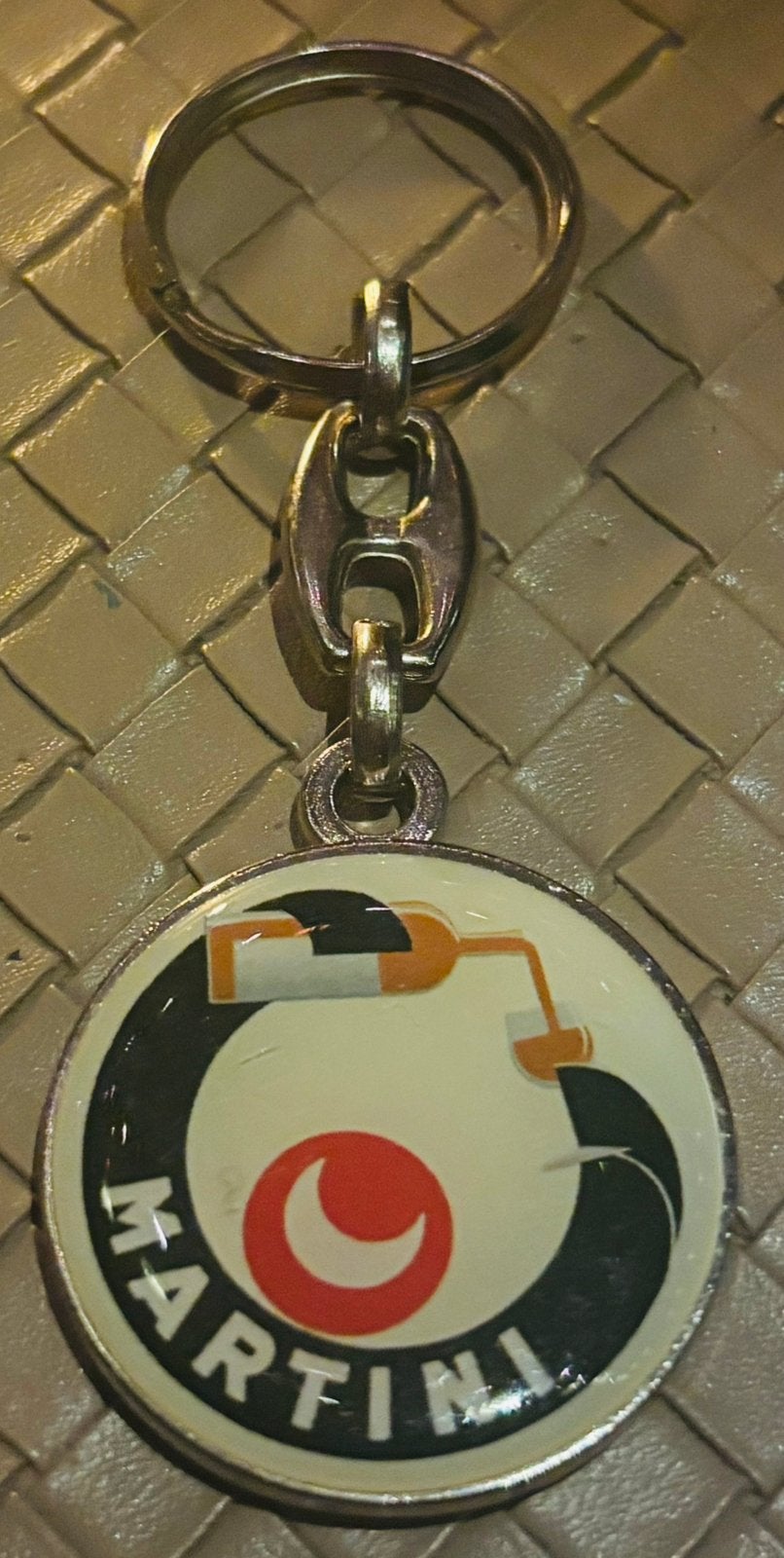 Martini sleutelhanger ‘70/‘80, Ophalen of Verzenden, Gebruikt, Merk