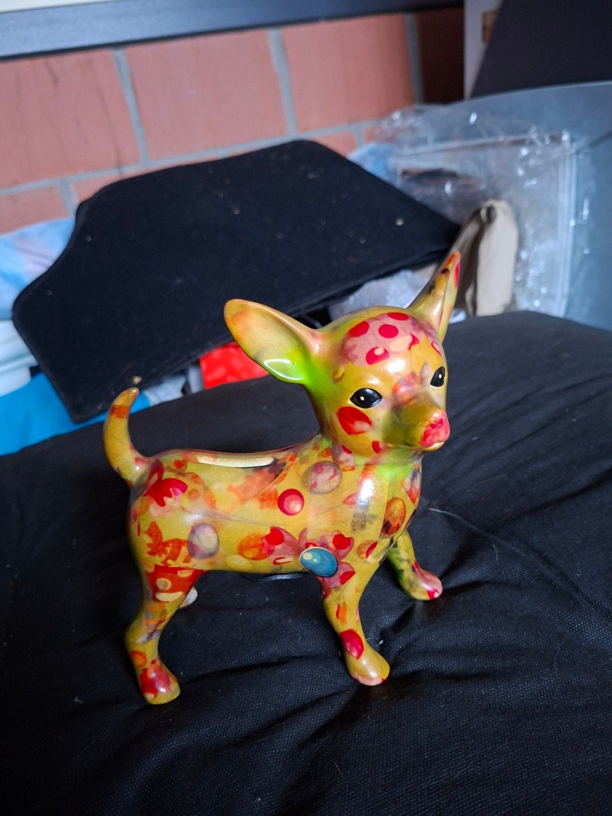 Pomme-Pidou spaarpot Chihuahua, Collections, Tirelires, Enlèvement ou Envoi
