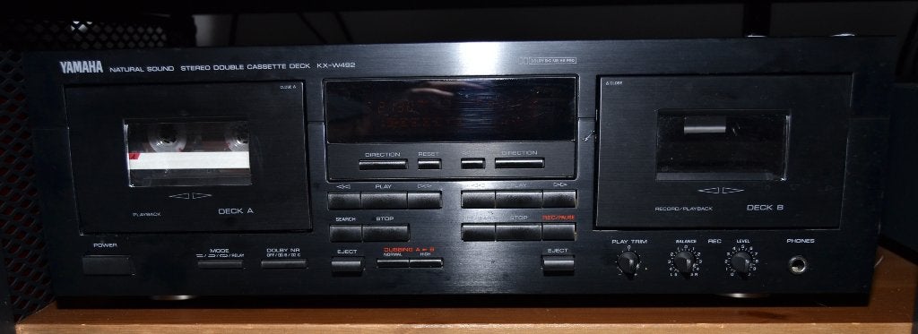 Yamaha KX-W492, TV, Hi-fi & Vidéo, Decks cassettes, Enlèvement