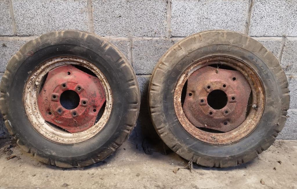 Tractorbanden, Doe-het-zelf en Bouw, Zwenkwielen, Ophalen
