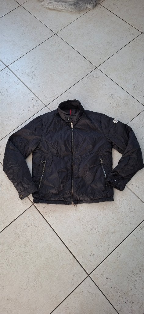 Moncler T:xs jack, Ophalen, Gedragen, Maat 46 (S) of kleiner, Zwart