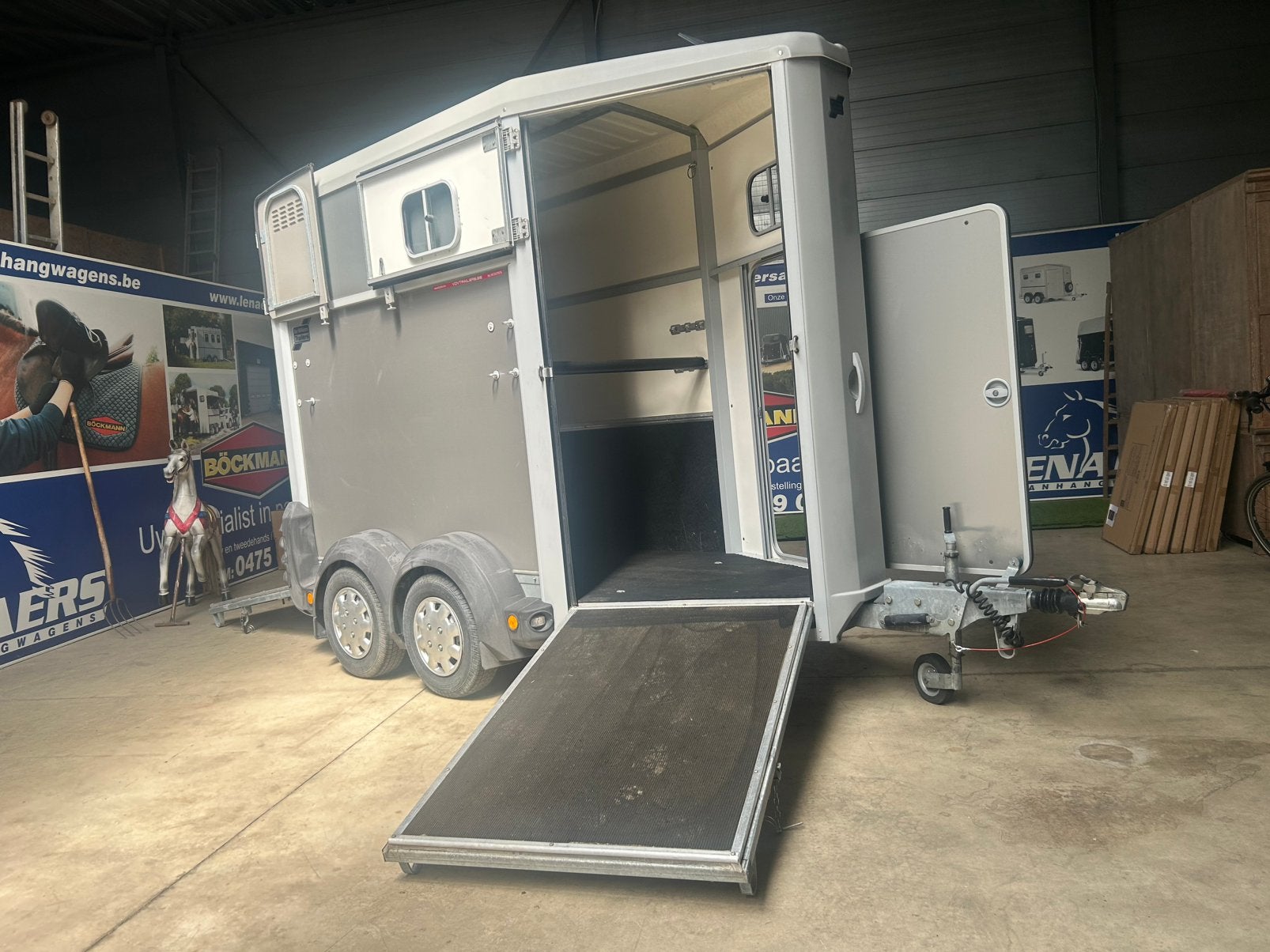 Ifor willams HB 403 année 2020, Enlèvement, Comme neuf, Aluminium, Remorque 1½ cheval