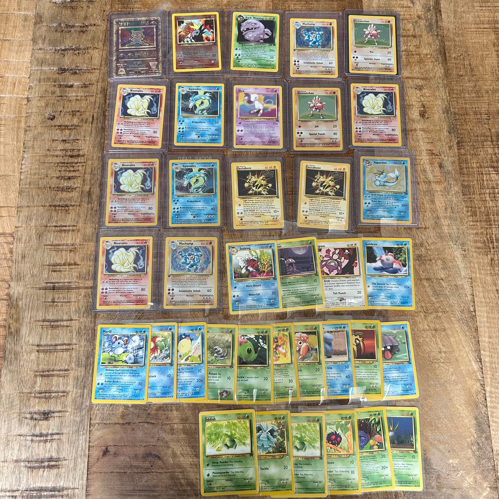 Pokemon verzameling incl ancient mew en promo kaarten, Ophalen of Verzenden, Zo goed als nieuw