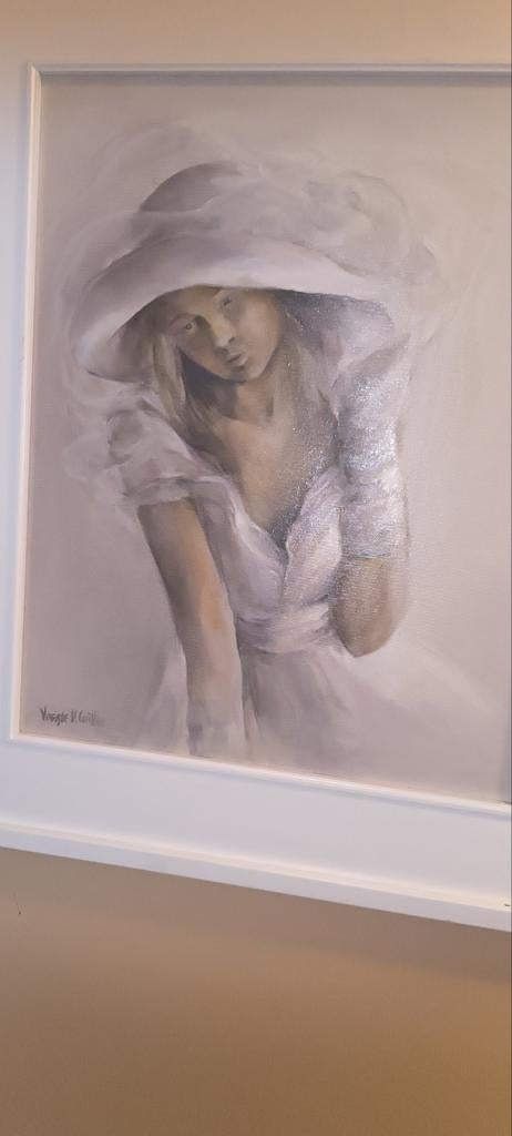 Schilderij Veerle v coillie, Ophalen