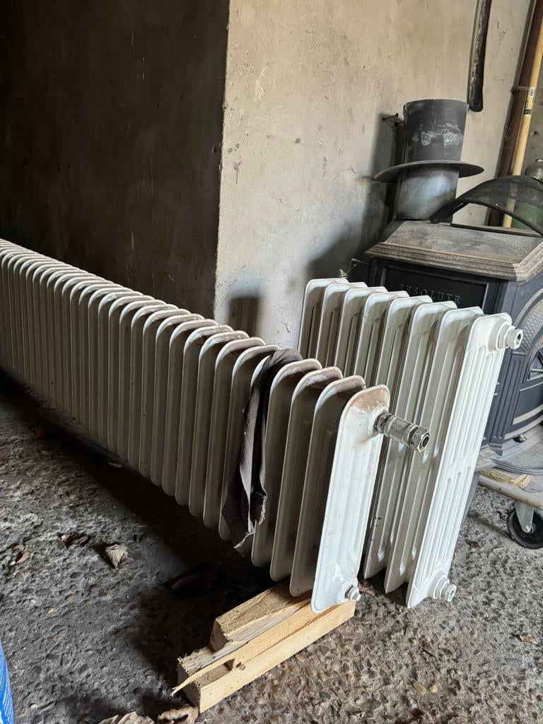 Vintage centrale verwarming 300 x 12 x 38, Ophalen, Gebruikt, Radiator