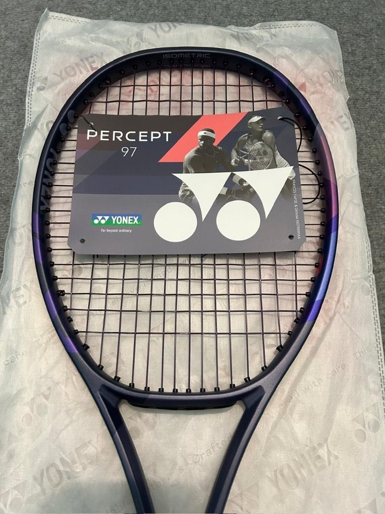 Zo goed als nieuw: Yonex Percept 97 (Grip 4) – Midnight Navy, Overige merken, L4, Ophalen of Verzenden, Zo goed als nieuw