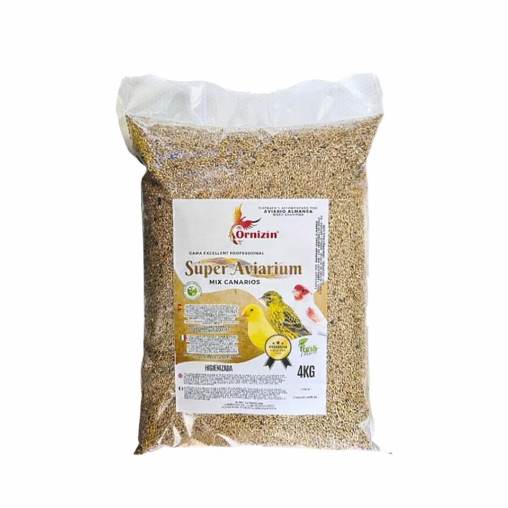 Excellent SUPER AVIARIUM Mix Canari Light Seed 4kg Ornizìn, Ophalen