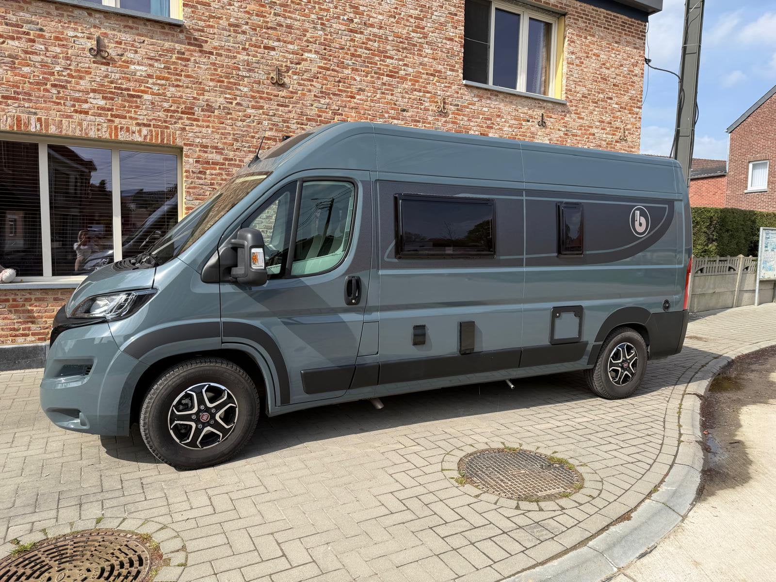 Fiat Benimar 4persoons 2024 18.000km, Automaat, Buscamper of Camperbus, Fiat, Fietsendrager