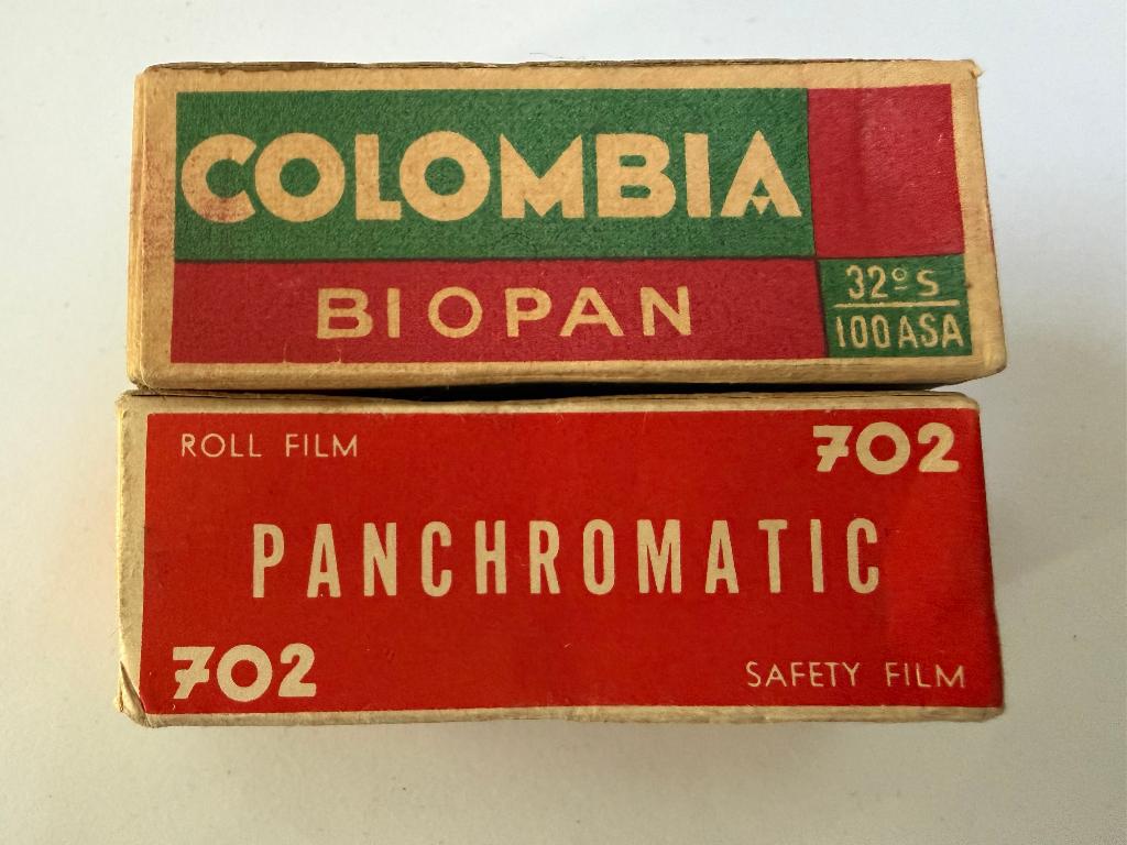Colombia, Panchromatische, verzegelde kleurenfotofilms, Verzenden