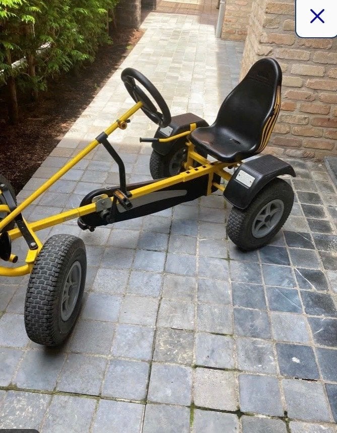 Berg go cart, Ophalen, Gebruikt, Berg