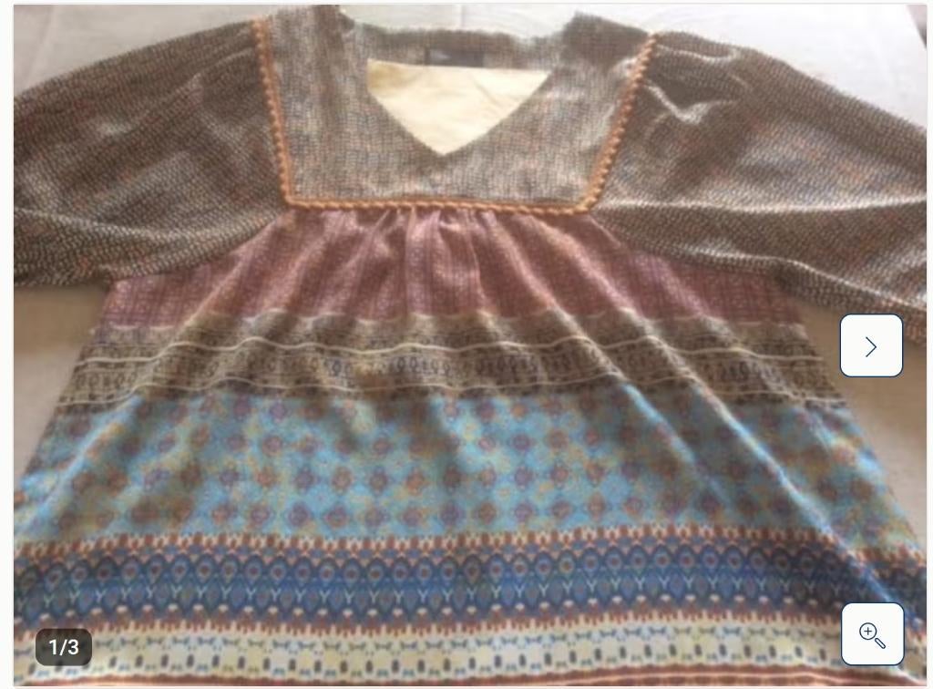 Blouse vintage maat 36, L'histoire de Louise, Ophalen of Verzenden, Zo goed als nieuw, Maat 36 (S)