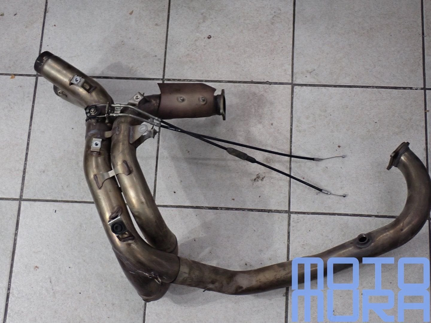 Uitlaat voor de Ducati 848 2008 - 2010 superbike uitlaatboch, Motoren, Onderdelen | Ducati, Gebruikt, -, -, Ophalen of Verzenden