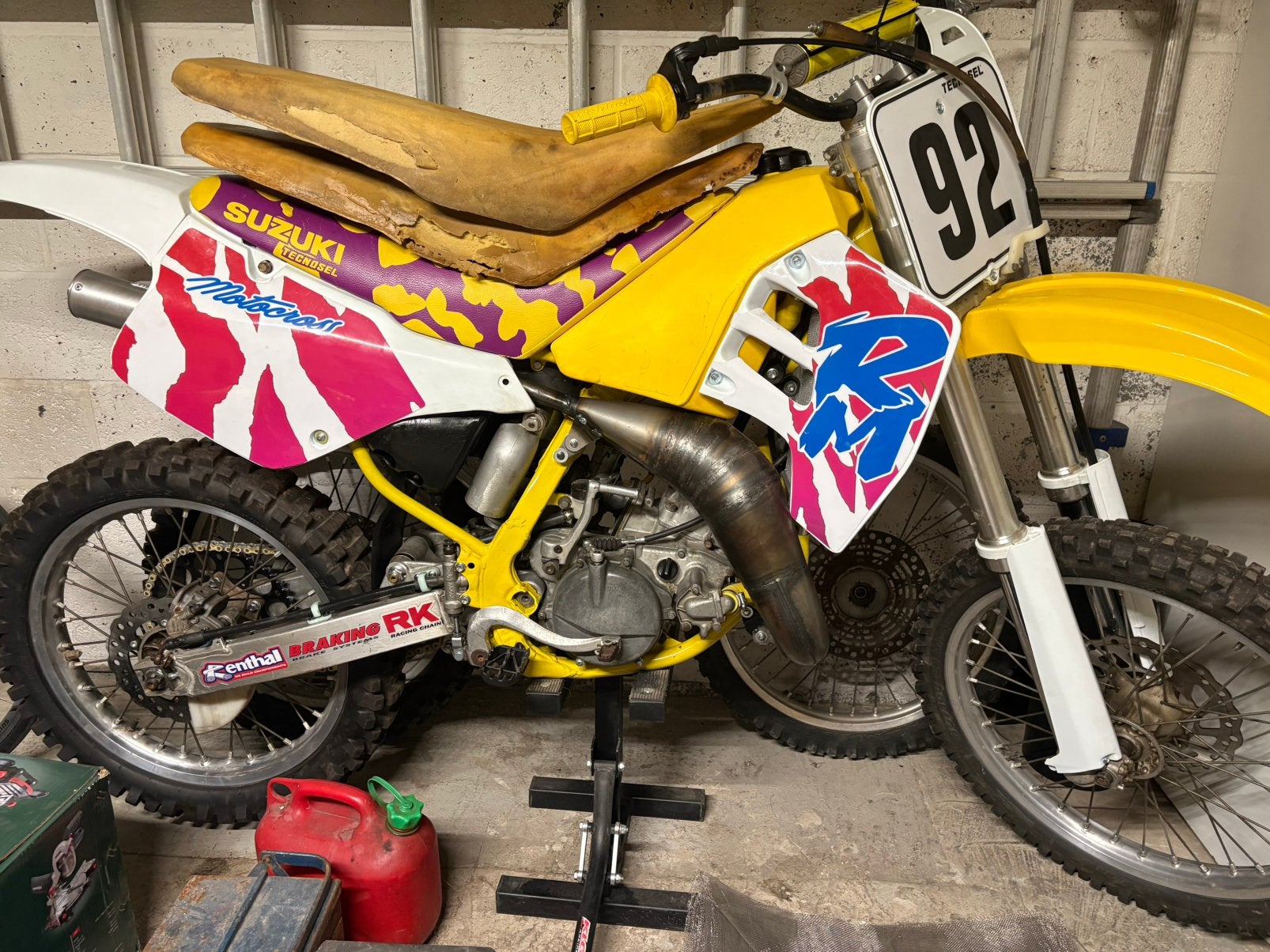 Suzuki RM 125 1992, Fietsen en Brommers, Ophalen, Zo goed als nieuw, Suzuki