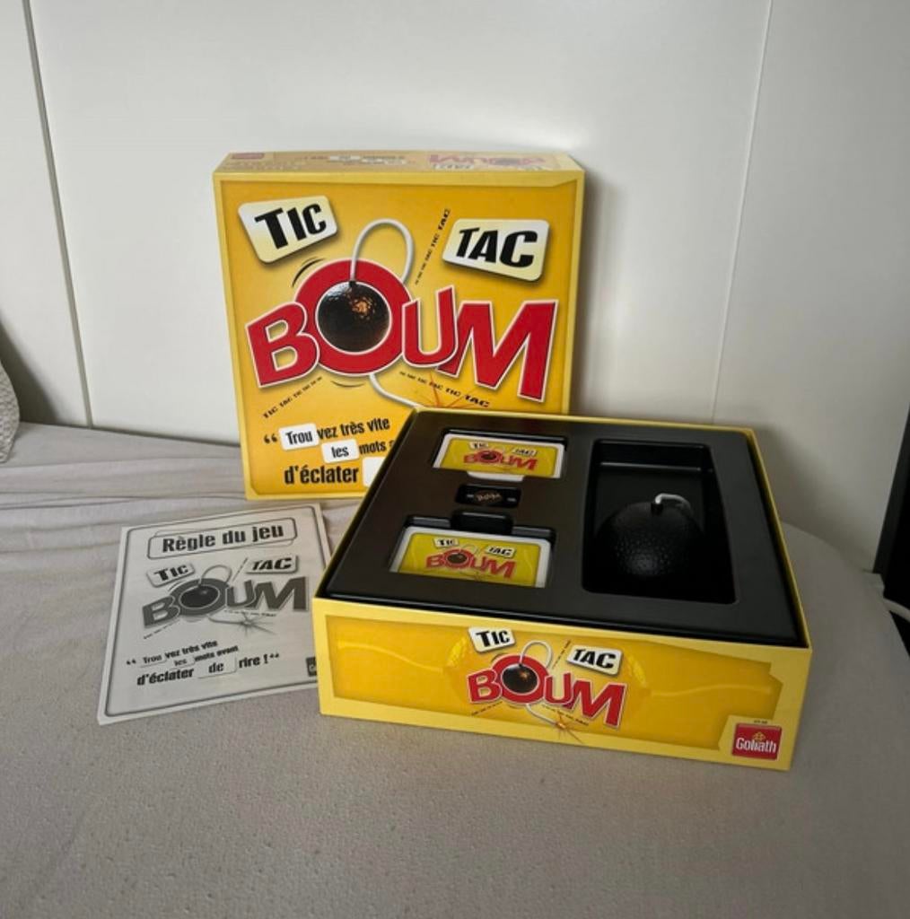 Jeu de société Tic Tac Boum, Cinq joueurs ou plus, Enlèvement, Comme neuf