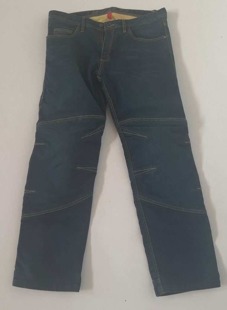 NIEUWE MOTOBROEK KEVLAR JEANS M36/32, Motoren, Ophalen, Heren, Vanucci, Broek | textiel