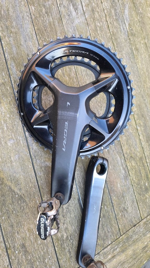 Crankstel Ultegra 12sp+Powermeter 4iii, Ophalen, Gebruikt, G, G