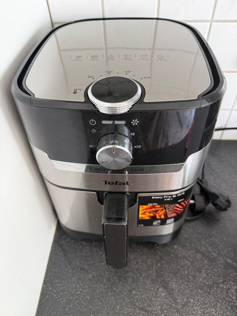Airfryer, cafetière 4-en-1 et articles de cuisine, Enlèvement, Utilisé