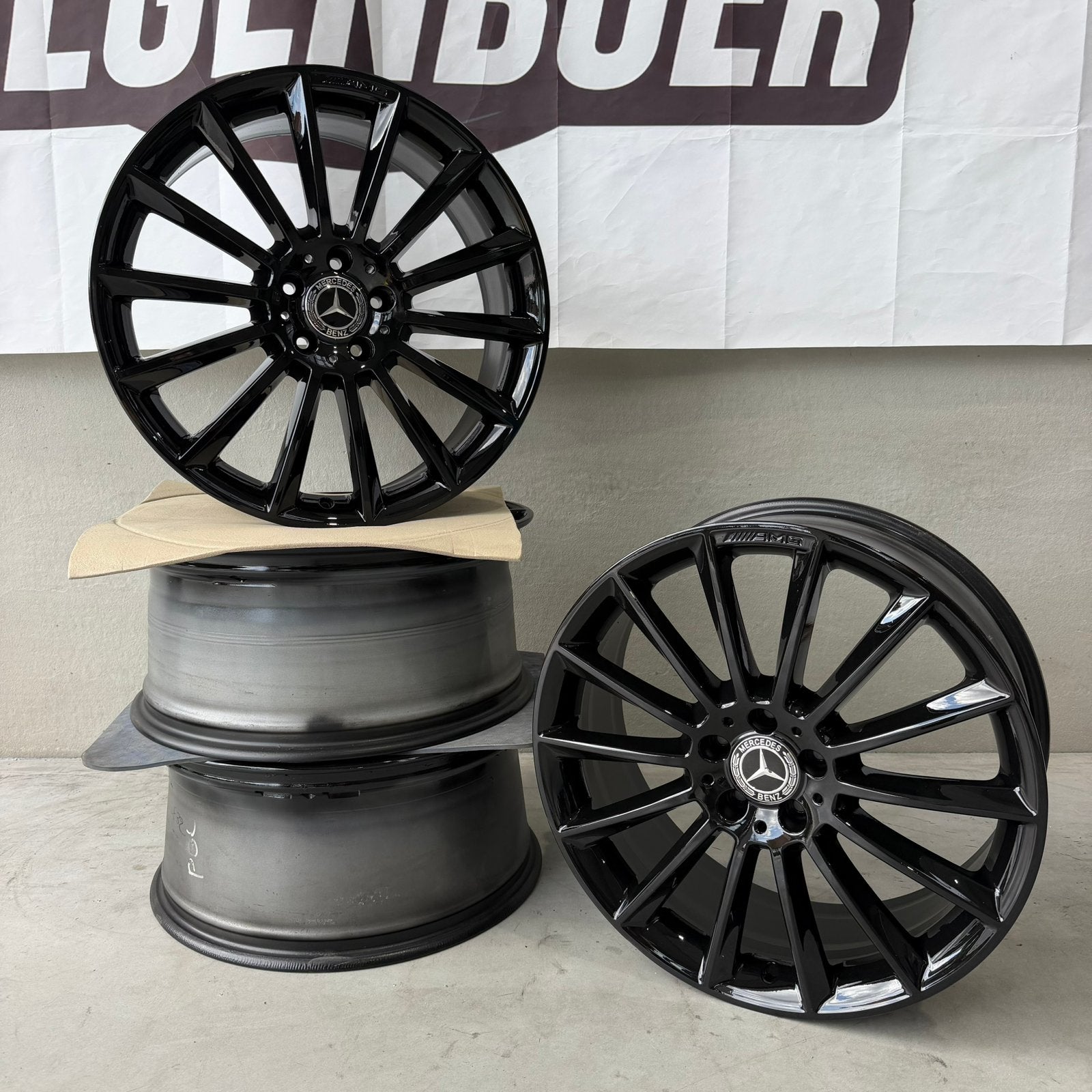 20 inch Origineel Mercedes E klasse W213 velgen AMG, Gebruikt, Banden en Velgen, Ophalen of Verzenden, Personenwagen