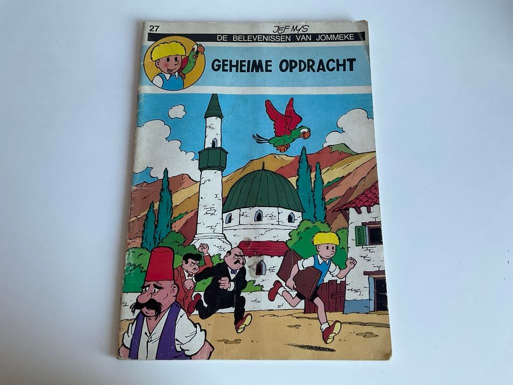 Geheime opdracht, Une BD, Enlèvement ou Envoi, Utilisé
