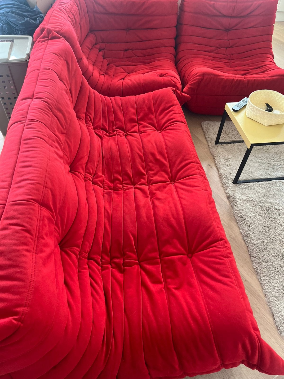 Canapé togo, Maison & Meubles, Canapés | Sofas & Chaises Longues, Enlèvement, Comme neuf