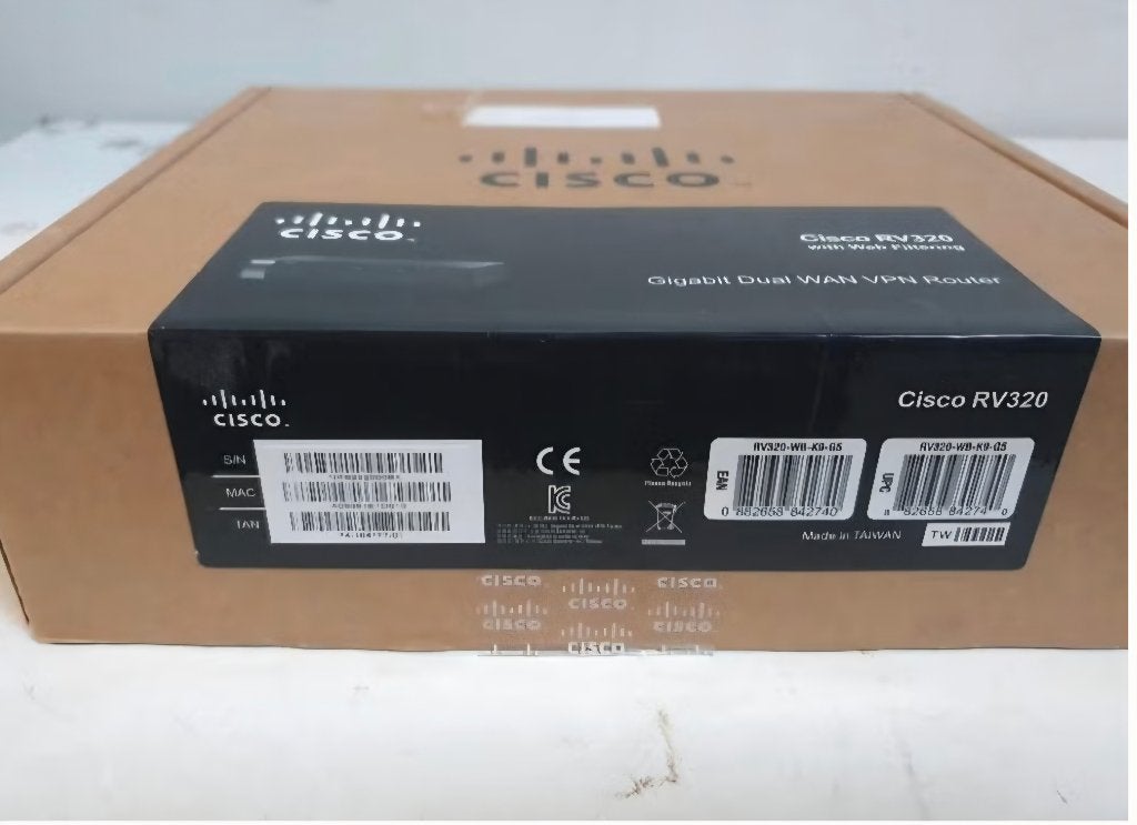 Cisco RV320 Dual Gigabit WAN VPN Router Data Sheet, Informatique & Logiciels, Enlèvement ou Envoi, Utilisé, Routeur, Cisco