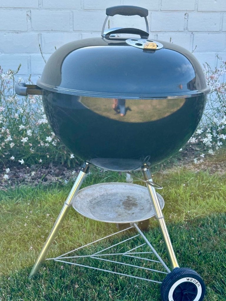 Bbq Weber 57 cm, Ophalen, Zo goed als nieuw, Weber