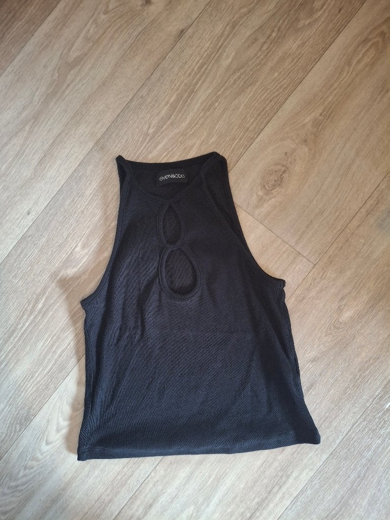 topje Even&Odd XS, Kleding | Dames, Topjes, Zwart, Ophalen of Verzenden, Zonder mouw, Maat 34 (XS) of kleiner