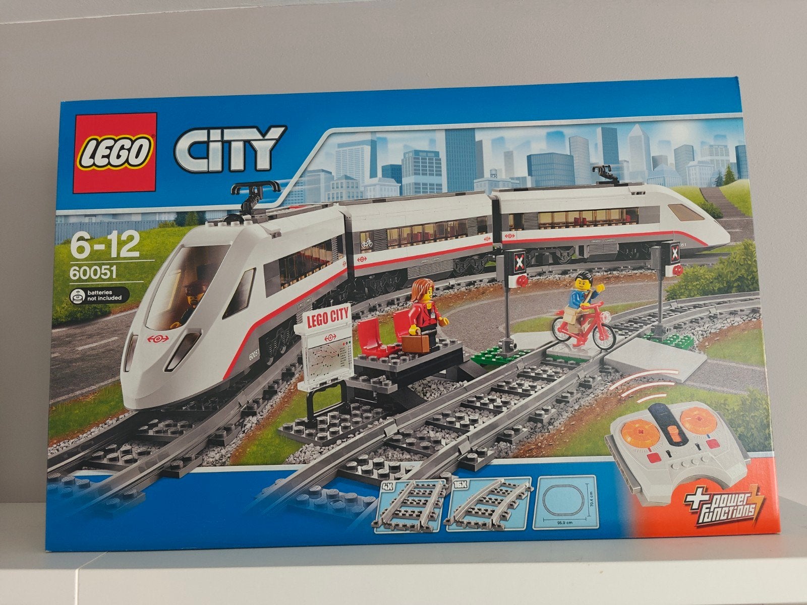 Lego 60051 - Hogesnelheidstrein, Neuf, City, Enlèvement ou Envoi, Lego