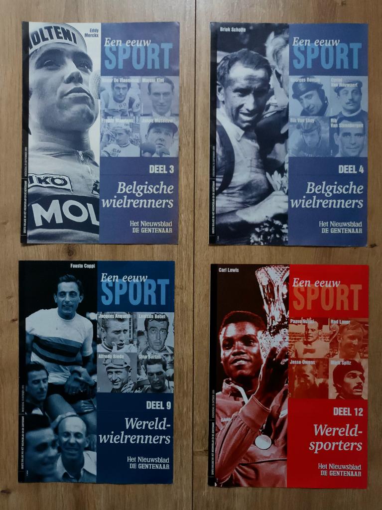 Een eeuw sport (4 stuks), Boeken, Tijdschriften en Kranten, Verzenden, Zo goed als nieuw, Sport en Vrije tijd