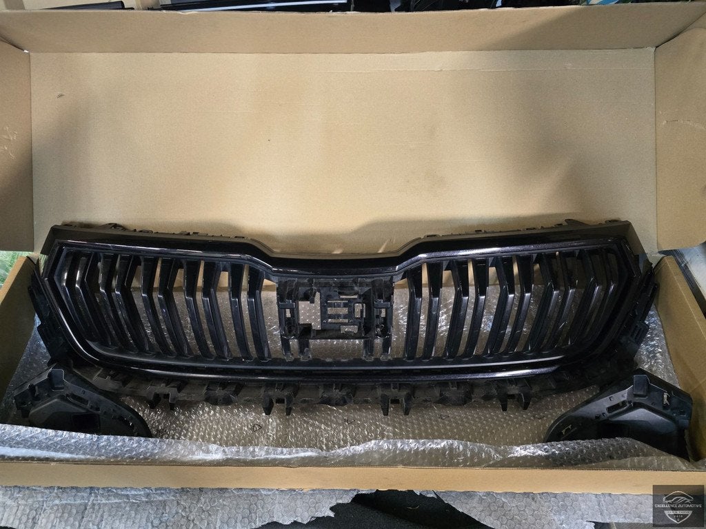 Calandre d'origine Skoda Kodiaq Facelift 21+ ! 656853653G, Autos : Pièces & Accessoires, Carrosserie & Tôlerie, Skoda, Utilisé