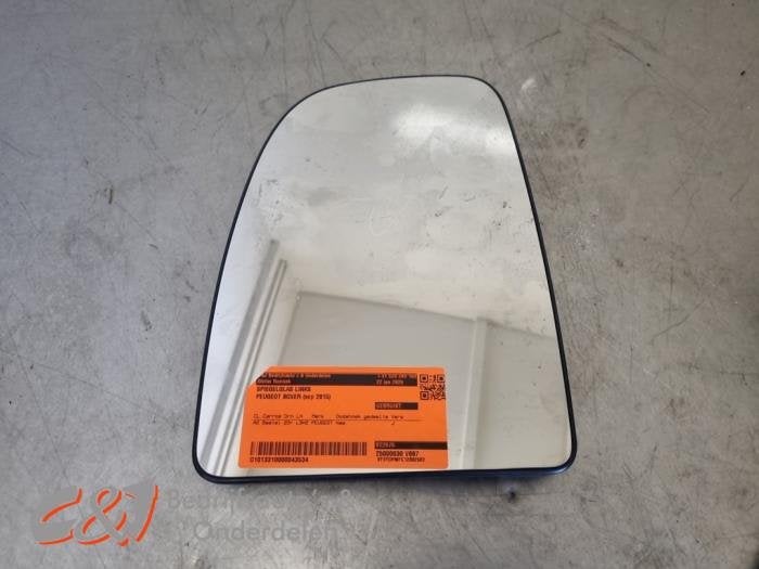 Spiegelglas links van een Peugeot Boxer, Auto-onderdelen, Gebruikt, -, -, Ophalen of Verzenden