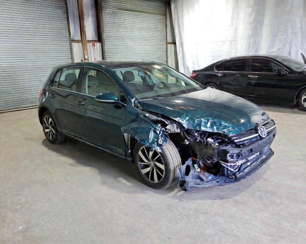 Volkswagen Golf 7 automaat benzine 1.4 tsi schade ongeluk, Auto's, Leder, 1395 cc, 5 zetels, 5 deurs