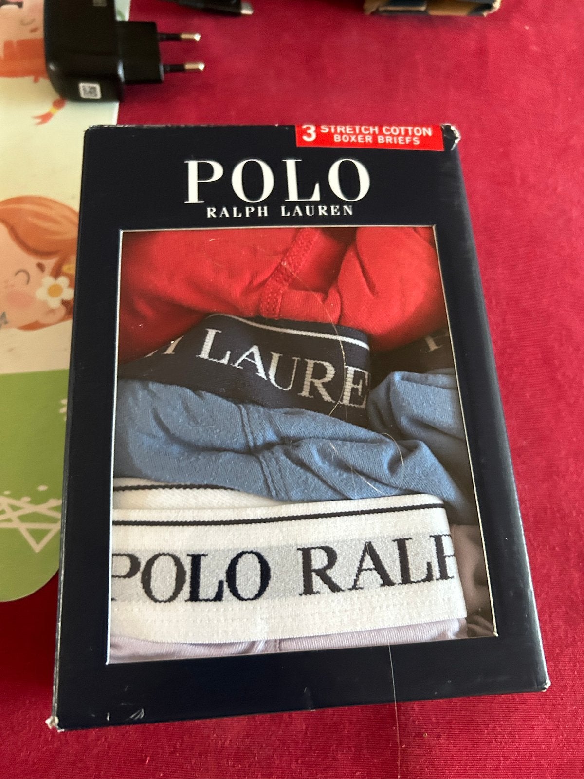 Ralp Lauren en Calvin Klein, Enlèvement ou Envoi, Rouge, Boxer