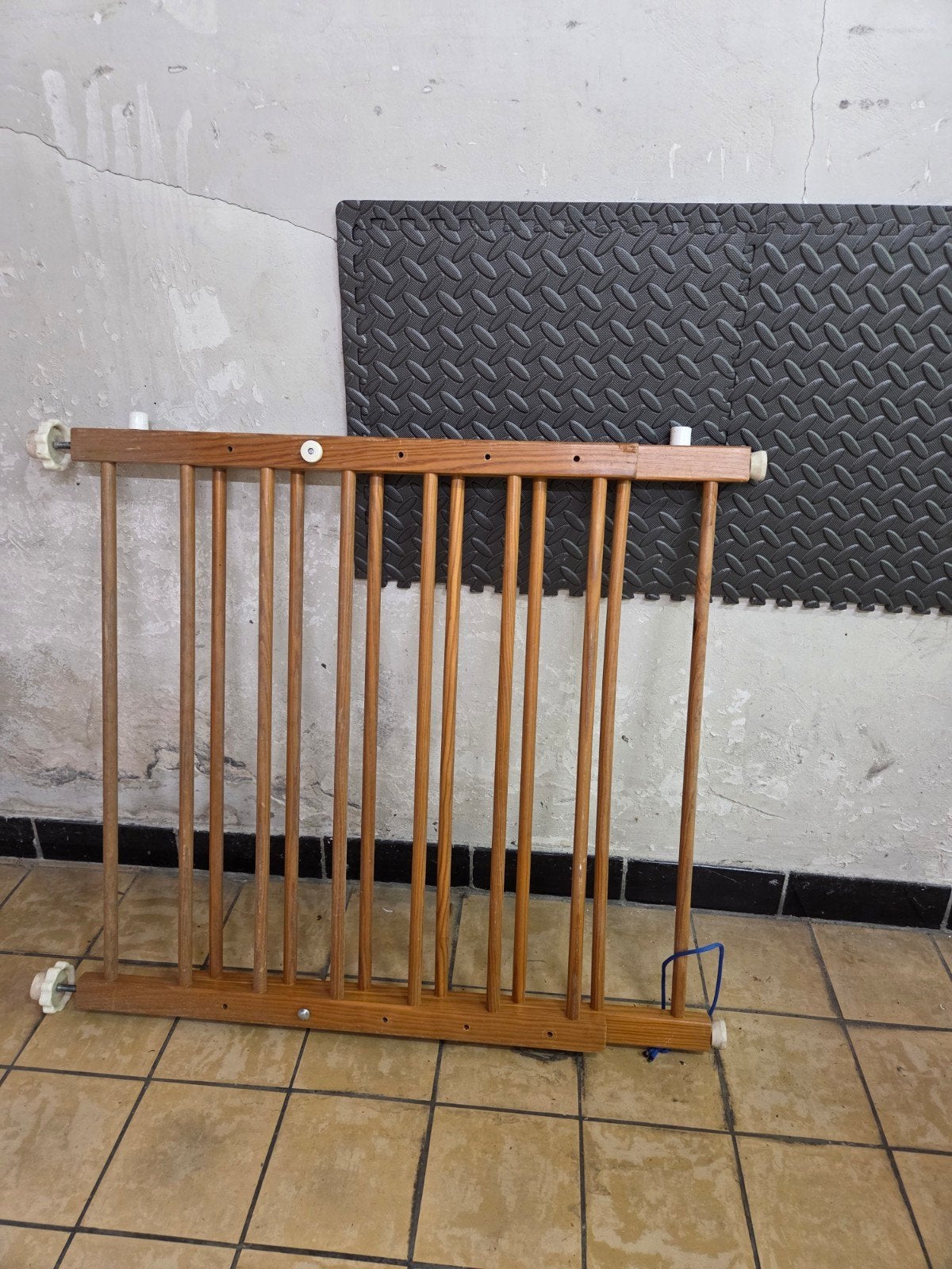 Porte d'escalier en bois, Enlèvement, Utilisé, Bois, Barrière de sécurité