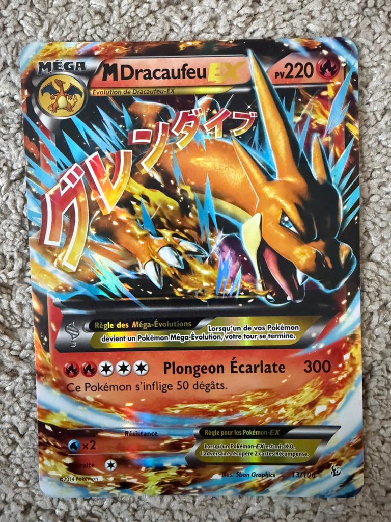 Carte pokemon jumbo Mdracaufeu, Envoi