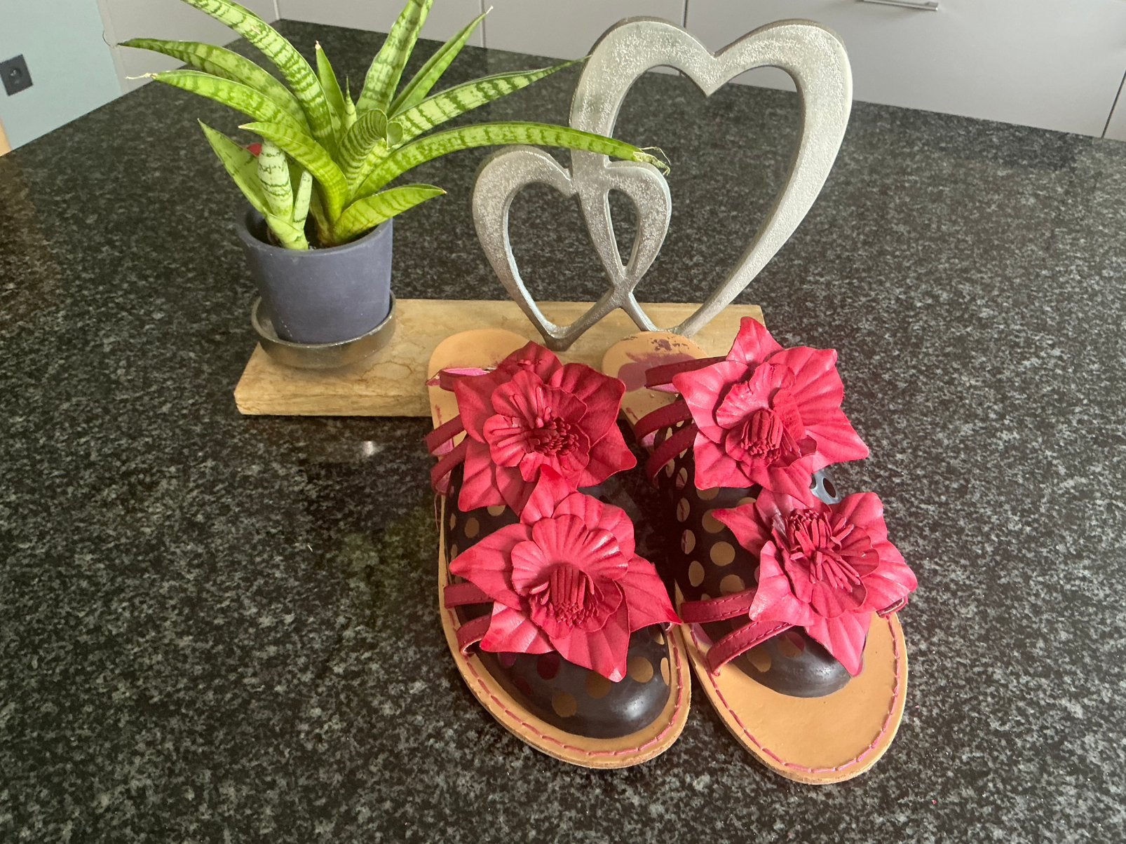Sandales taille 41, Enlèvement ou Envoi, Rose, Comme neuf, Sandales et Mûles