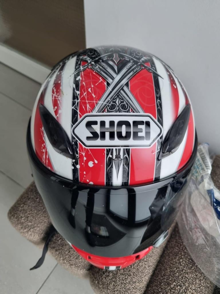 Helm Shoei XR1100 maat S met orginele toebehoren, Motos, Seconde main, Casque intégral, Enlèvement, S