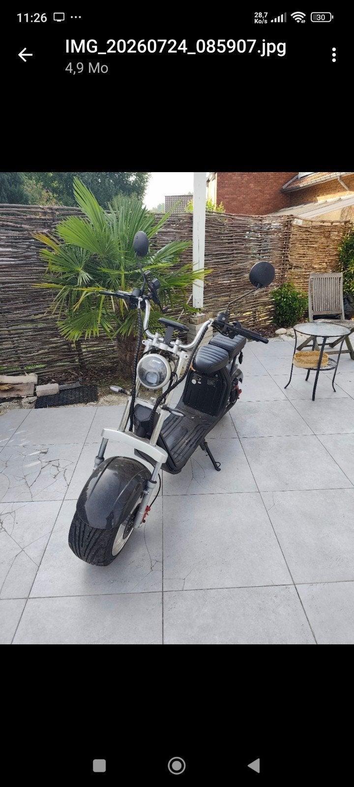 Moto électrique tout-terrain – 3 vitesses – 90 km/h max, Motos, Motos Autre, Enlèvement
