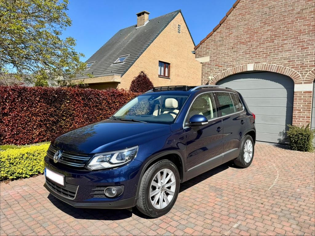 Volkswagen Tiguan 1.4i Cuir Pano Xen 103.113km Prête à immat, Autos, Achat, 149 g/km, Boîte manuelle, Entretenue par le concessionnaire