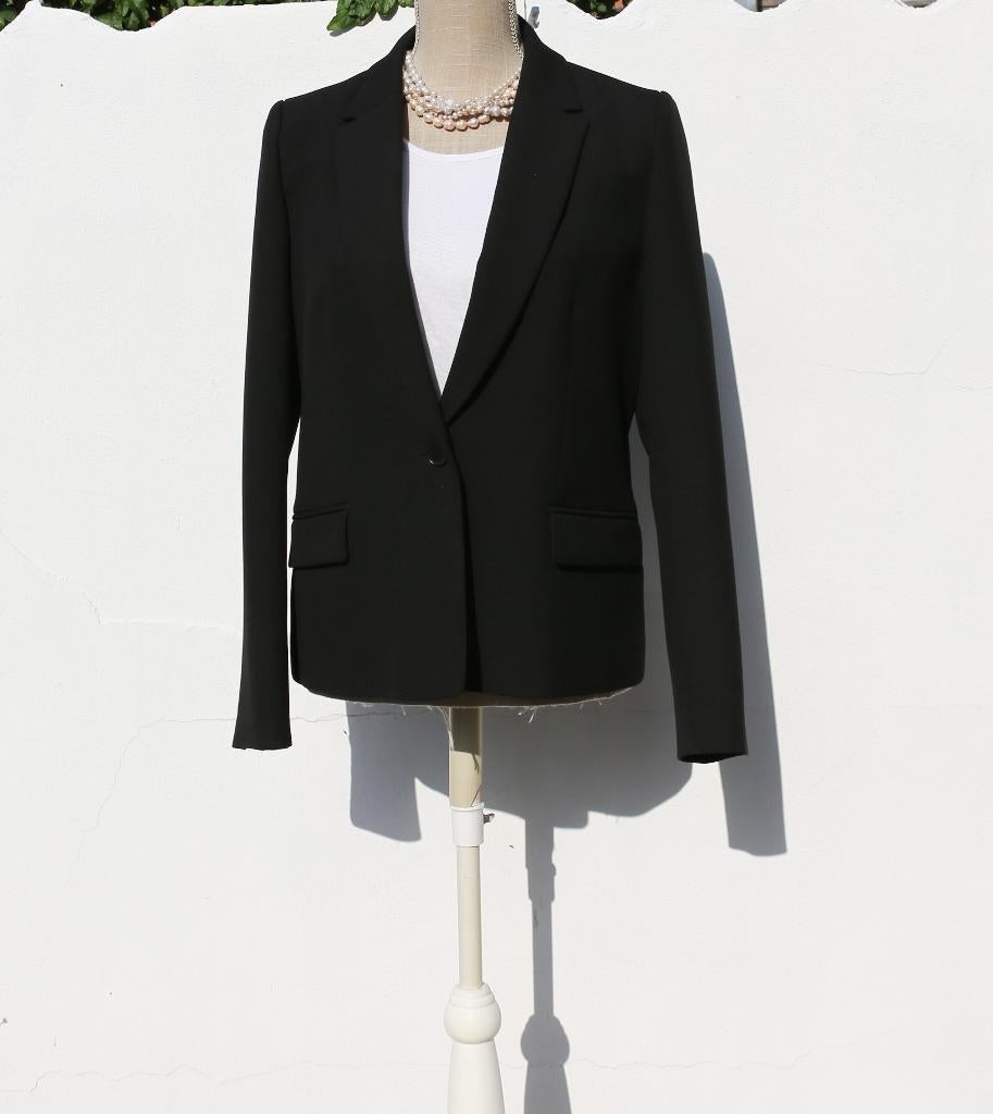 Mooie zwarte blazer T40 van Gérard Darel, Maat 38/40 (M), Zwart, Ophalen of Verzenden, Zo goed als nieuw